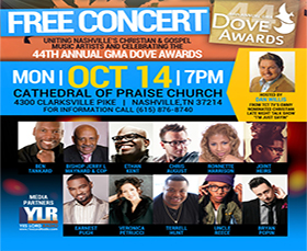 Dove Awards flyer