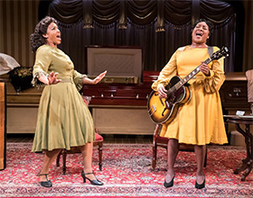 Ayana Reed and Roz White in Marie and Rosetta at Mosaic Theater Company